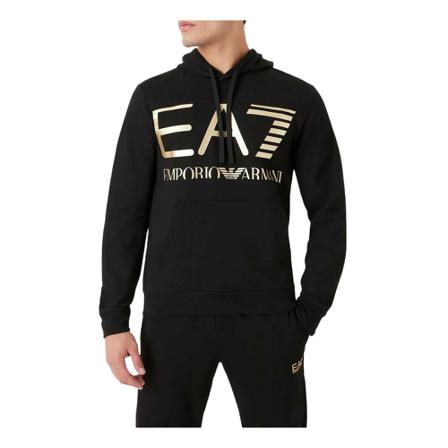 Emporio Armani Ea7, Sweatshirt Zwart, Heren, Maat:S