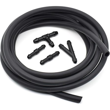 4 mm vakuumslang i silikon, vakuumslang i silikon för bil, vakuumslang, 3 meter vakuumslang slangrör silikonslang