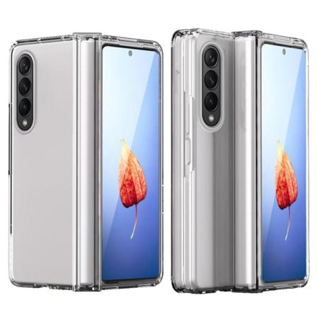 Samsung Galaxy Z Fold4 5g Shockproof Mobilskal - Genomskinligt Transparent