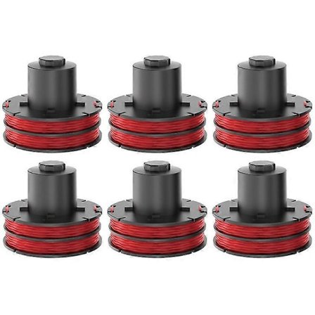6 st Ersättningsspolar Kompatibla För AL-KO Grästrimmer Trådspolar 112966