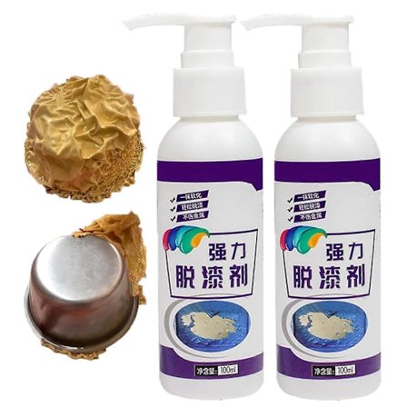 2 stk. Kraftig malingsfjerner, effektiv malingsfjerner for metalloverflater, 100% ny