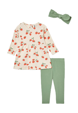 RIKIKI Klänningset med hårband BRIA Överdelar & bodies Röd 68