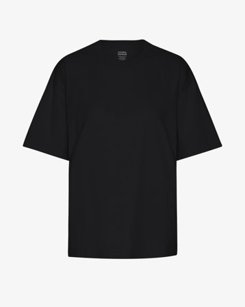 Oversized Organic T-Shirt - Deep Black 2XL