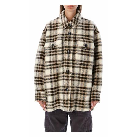 Isabel Marant - Ullkappor - Beige - Dam - Storlek: S, Dam, Storlek: S