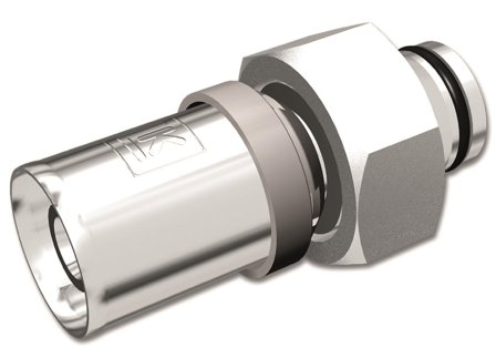 LK Systems PressPex 1878204 Radiatorkoppling M22 x 1,5 mm 20 mm, Värme