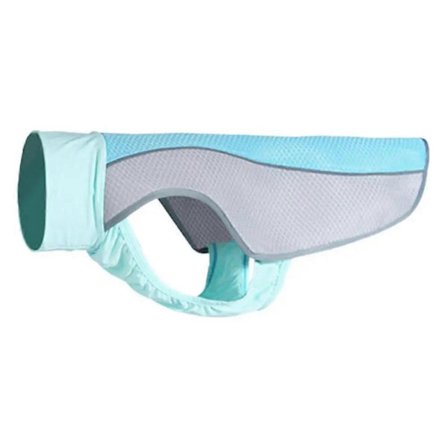 Kesän ulkoilukoiran viilennysliivi heijastinnauhalla nopea viilennys L (FMY)