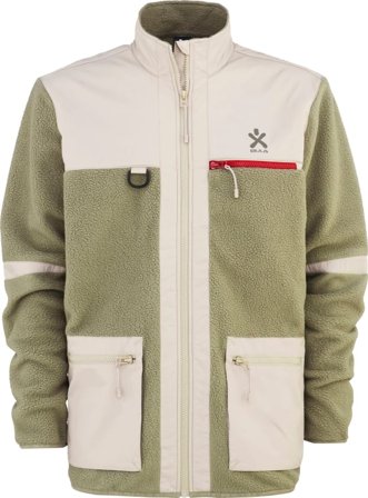 Bula Men ́s Utility Fleece Jacket long-sleeved sweaters Green S