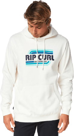 Rip Curl Men's Hey Muma Hood Fleece Men long-sleeved sweaters White M