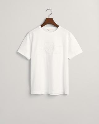 GANT - Teens Tonal Shield T-Skjorte - Unisex - 176