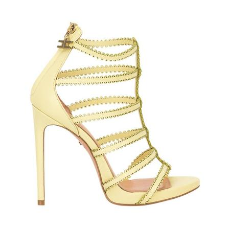 Elisabetta Franchi - Sandaler - Gul - Dam - Storlek: 40 Eu, Dam, Storlek: 40 EU