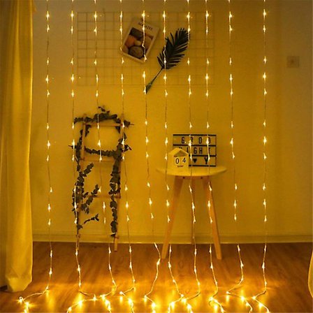 3x3m 6x3m Meteorisuihku sade led-nauha valo ulkona joulu vesiputous Garland String valo ikkuna verho jääpuikko keiju valo