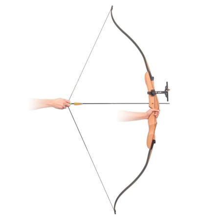 Vidaxl Vuxen Recurvebåge 172.7 Cm 14.5 Kg Brun
