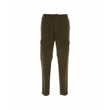 Paolo Pecora Slim-fit Byxor grön, Herr Byxor, Herr, Storlek: XL