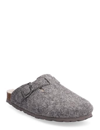Jintae Slippers Inneskor Grå Mango