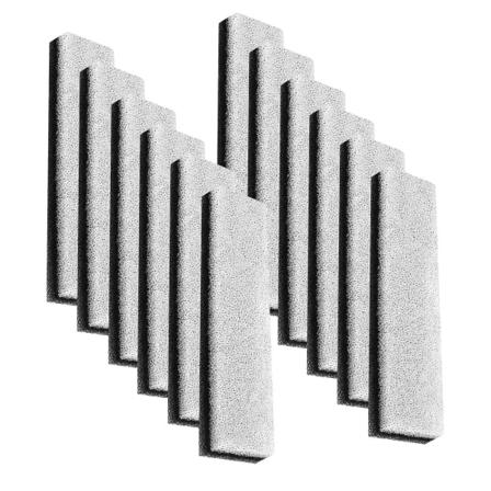 12-pack Husdjursvattenfontänfilter, Katthundsvattenfontänfilter