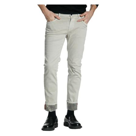 Mason's, Slim Fit Jeans Beige, Heren, Maat:W33,polyester