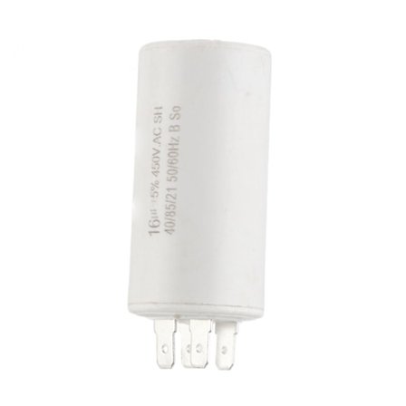 CBB60 16uf 450V Dobbelt Indsats Cylinder Motor Kørsel Kondensator til Vaskemaskine