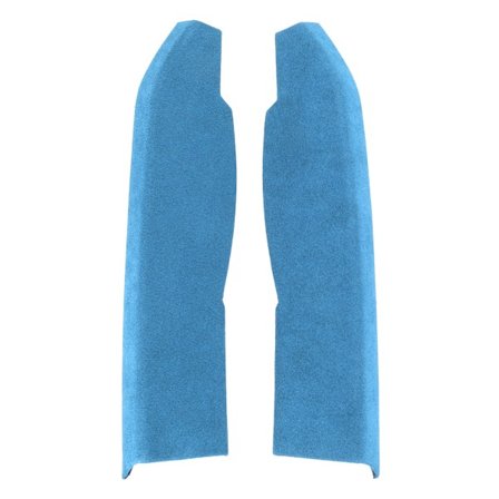 2 stk Mocka Sentral Kontroll Dekorative Lister med 2 mm tykkelse Passer for Subaru BRZ 2013-2020 Blå