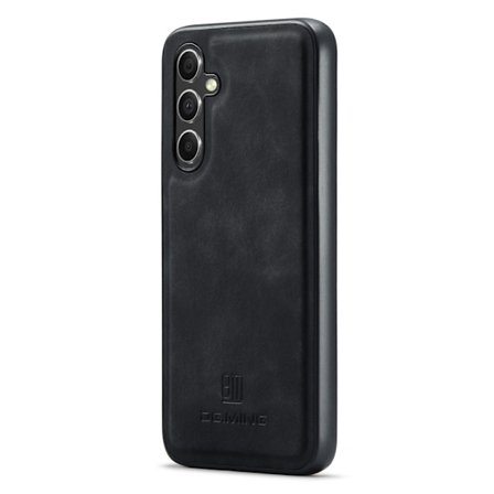 DG.MING Samsung A16 Premium PU-læder Hybrid Cover - Sort