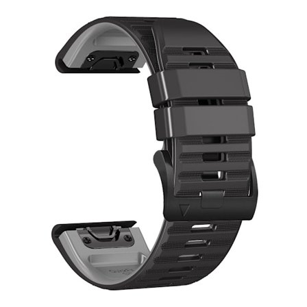 Armband för Garmin Fenix 6/Fenix 7 Instinct, 22 mm brett silikonarmband Quick-Fit för Garmin