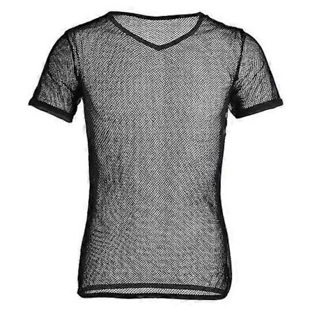 ELadies T-shirt Mesh Andningsbar Herr Genomskinlig Topp för Sport