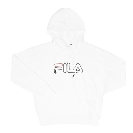 Puserot je Fleecet Fila Salea Hoody Valkoiset 168 - 172 cm/S