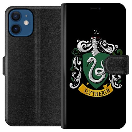 Kompatibelt Plånboksfodral till Apple Apple iPhone 12 mini Harry Potter - Slytherin