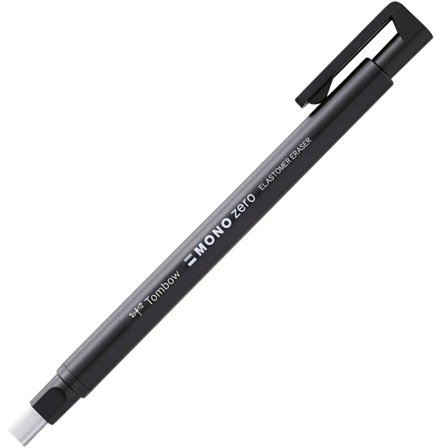 Tombow Mono Zero Porte-gomme Rectangulaire Noir