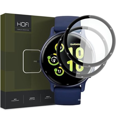 HYBRID GLAS HOFI HYBRID PRO+ 2-PACK GARMIN VIVOACTIVE 5 SORT