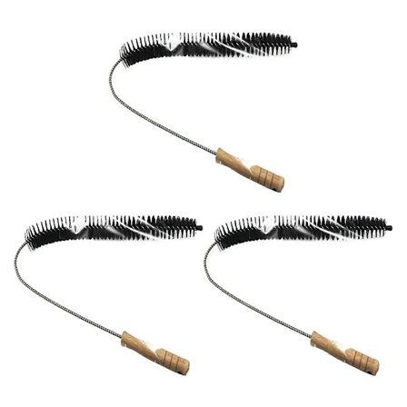 Rengjøringsbørste for tørketrommelventil, trenger ikke demontering og vask, verktøy for vaskemaskin, langhåndtert børste for rør