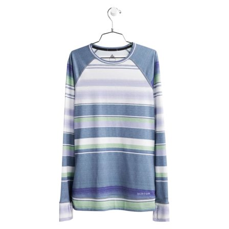 Burton Women's Lightweight X Base Layer Crewneck Women base layer tops Blue XS