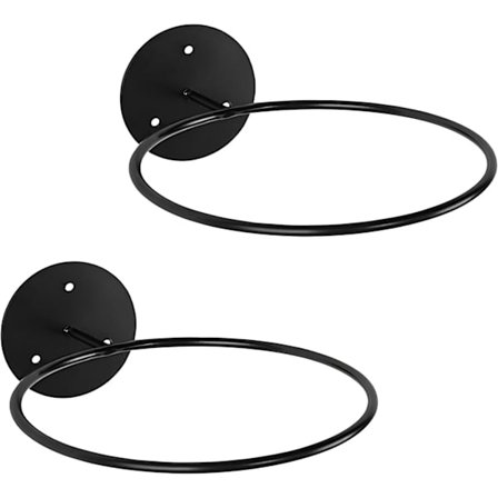 Udendørs vægmonteret basketballkurv 2-pak, metal basketballmål til multisport [YJD]