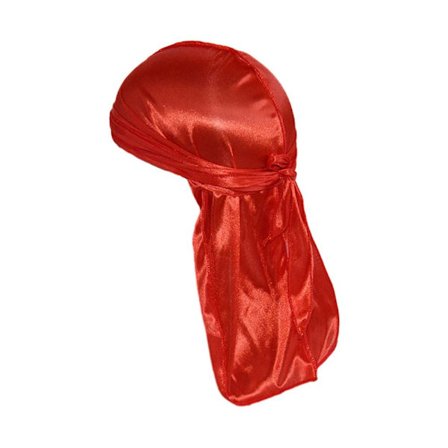 Bandana Silk Durag PUNAINEN