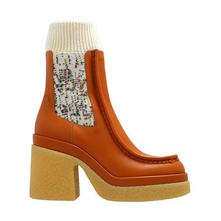 Chloé Jamie heeled ankle Støvler Brun, Dame, Størrelse: 39 EU