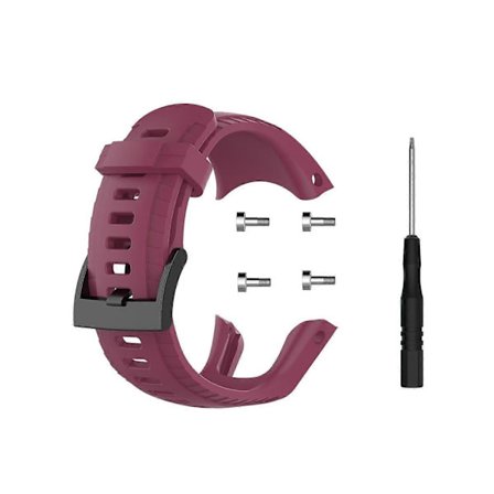 Silikoninen kellonranneke, yhteensopiva Suunto 5 -älykellon kanssa