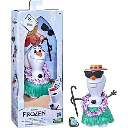 Disney Frozen Shimmer Summertime Olaf Figurdocka Med 8 Accessoar Multifärg One Size