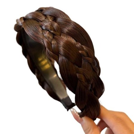 Varmebestandig fiber tvunnet flette hårbøyle 7-tråds fletteforlengelse naturlig hårstykke for kvinner fritid og fest
