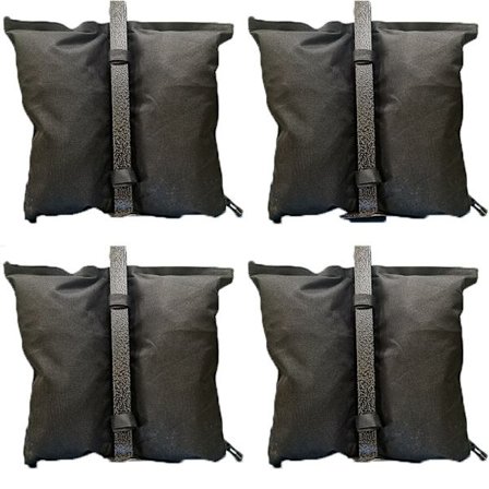 Sæt med 4 pavillonvægtposer til at fylde med sand Modstandsdygtig over for vand