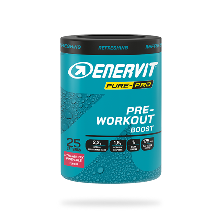 Enervit Pure Pro Pre Workout Boost Fragola-Ananas 313g