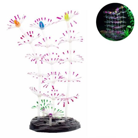 Strips korallplante ornament kunstig dekorasjon laget av rød KLB