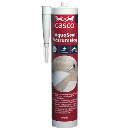 CASCO Våtromsfug Aquaseal 300ml Grå