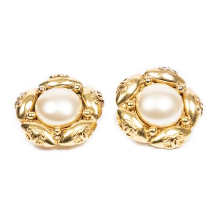 Chanel Vintage - Vintage Smycken - Gul - Dam - Storlek: One Size, Dam, Storlek: ONE SIZE