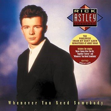 Whenever you need somebody Rick Astley