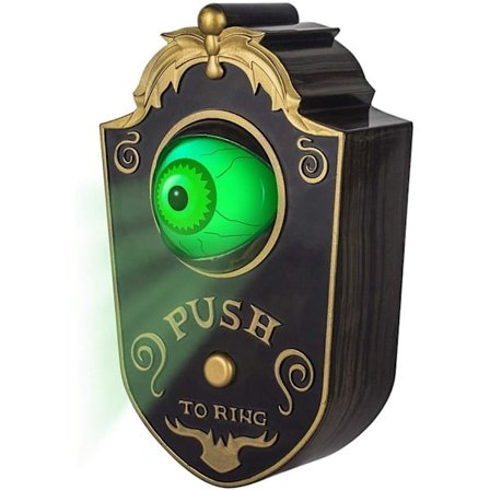 Halloween enögd dörrklocka dekoration spökfestival leksak bar ha