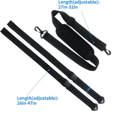 1 st. SUP-rem, Kajaktillbehör, Justerbar Axelrem