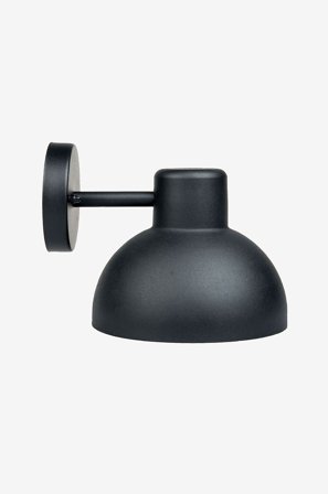 Dyberg Larsen - Vägglampa Hadsten utomhus - Svart - Fasadbelysning - Från Homeroom