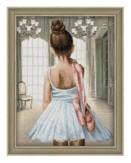 Diamond painting Balettitanssija