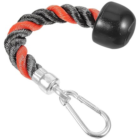 Tricep-tov, Kabeltilbehør til Træning, Træningsreb til Biceps, Indendørs Fitnessudstyr