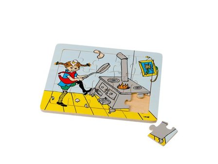 PIPPI Rampussel Pippi 15 bitar - Lyreco - Skola och förskola - Lekmaterial - Pussel - Rampussel