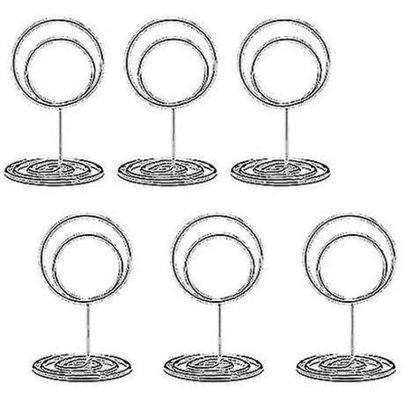 20 stk. Mini Bordkort Holdere, Søde Bordnummer Holdere, Lille Størrelse Bordkort Holder Bordbillede